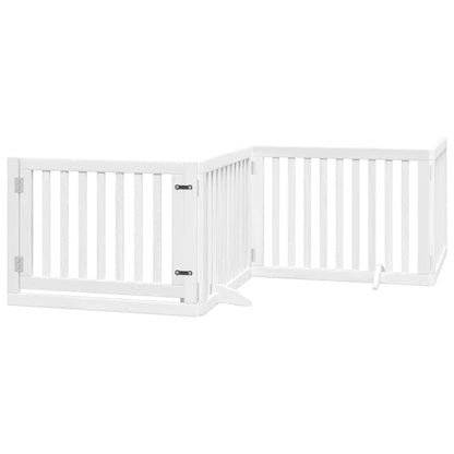 Barrière pour chien porte pliable 12 panneaux - Sensuri Maison