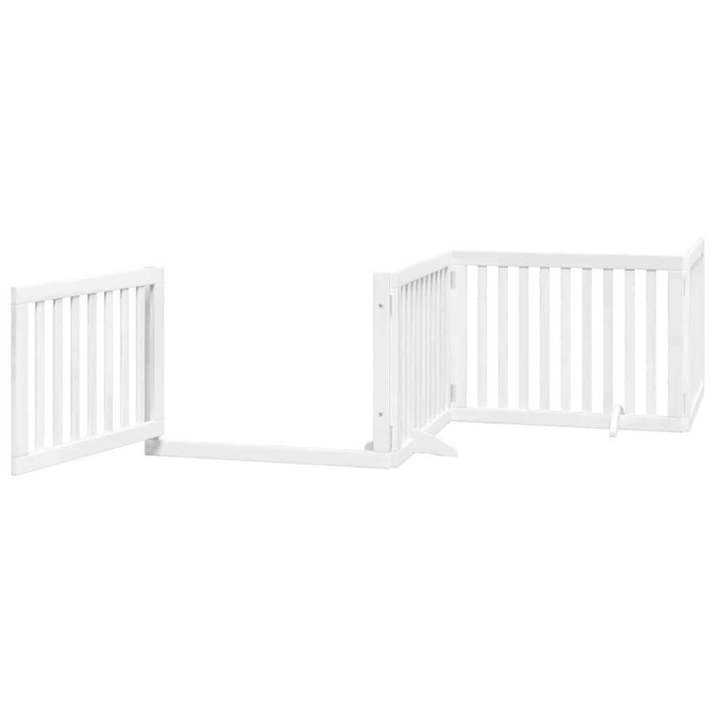 Barrière pour chien porte pliable 12 panneaux - Sensuri Maison