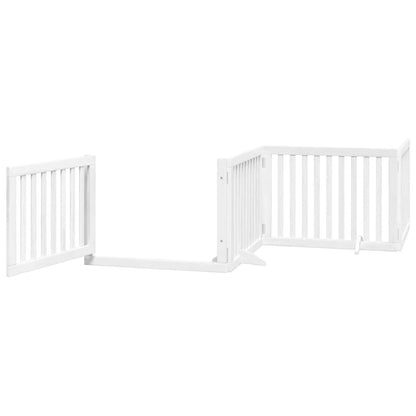 Barrière pour chien porte pliable 12 panneaux - Sensuri Maison