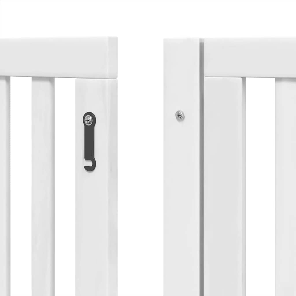 Barrière pour chien porte pliable 12 panneaux - Sensuri Maison