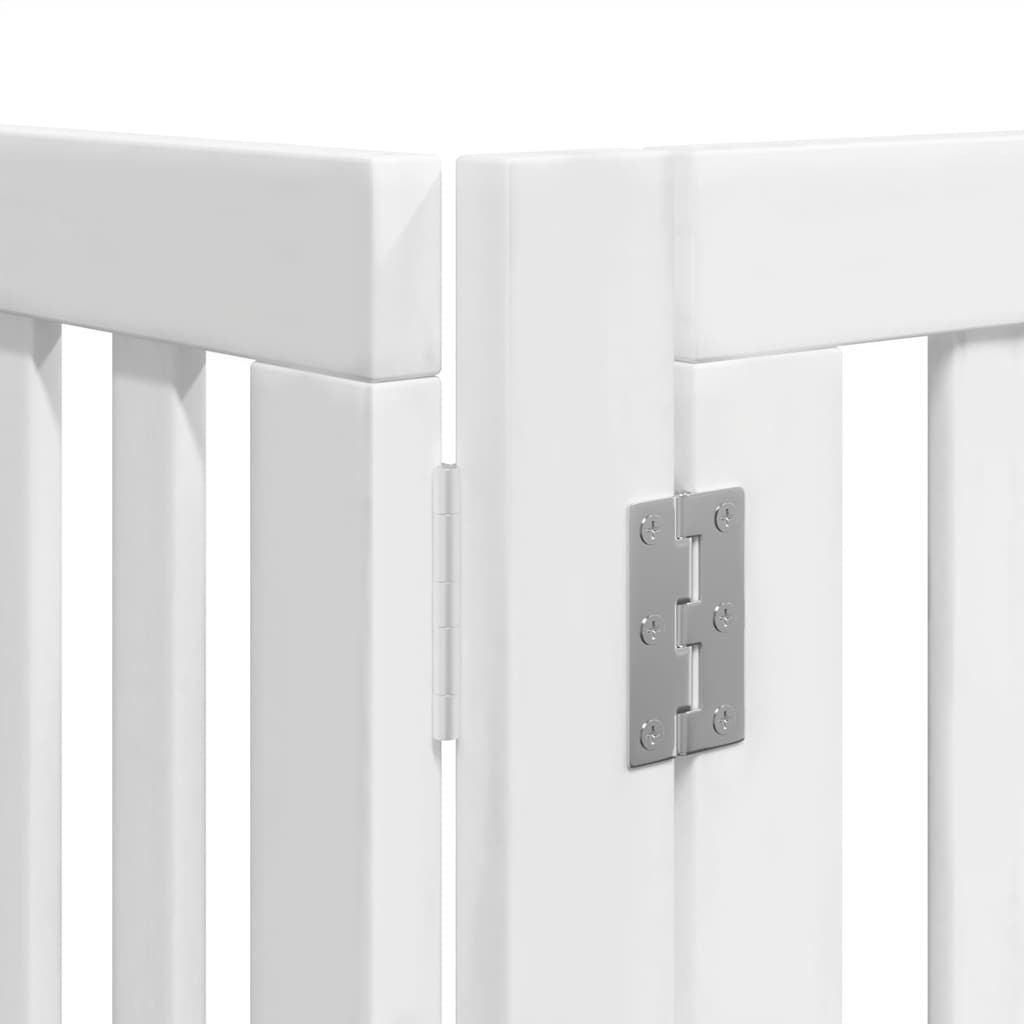Barrière pour chien porte pliable 12 panneaux - Sensuri Maison