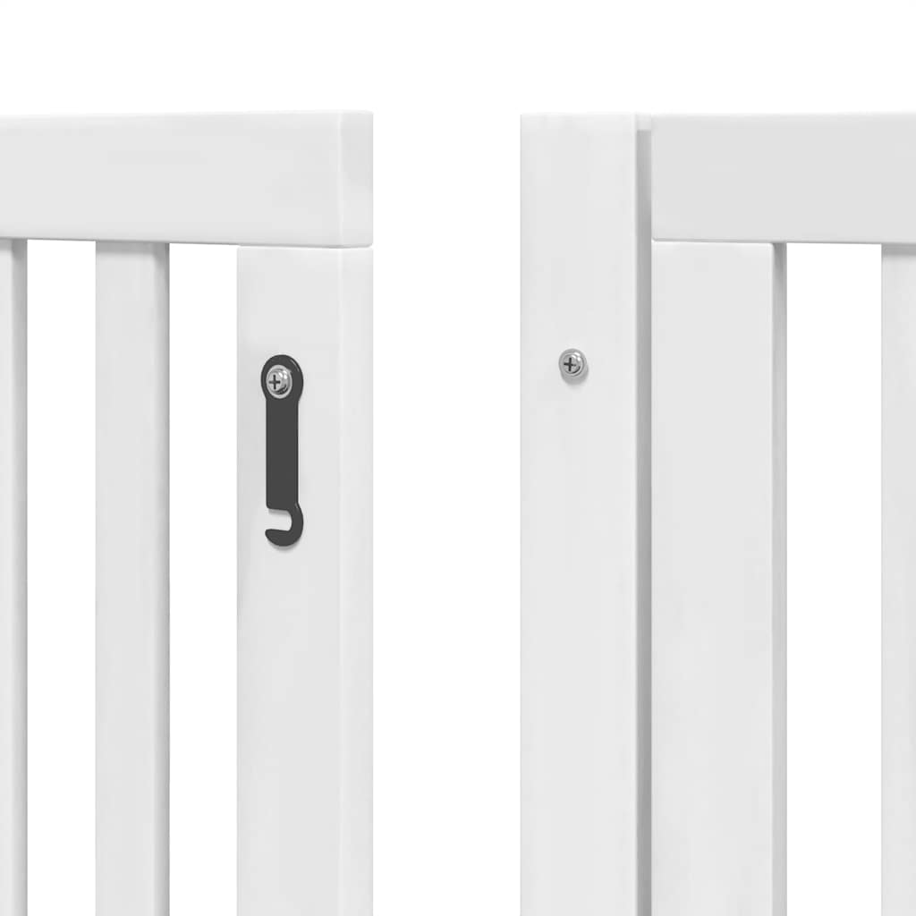 Barrière pour chien porte pliable 12 panneaux - Sensuri Maison