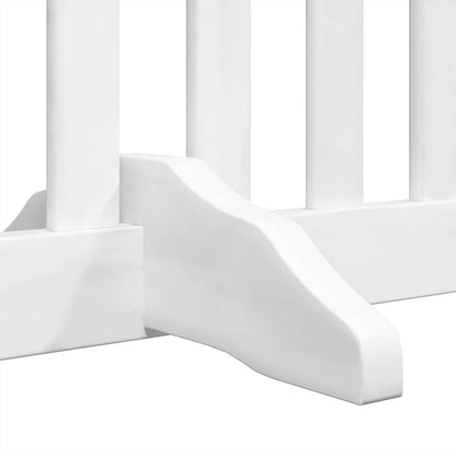 Barrière pour chien porte pliable 12 panneaux bois de peuplier - Imagem 6