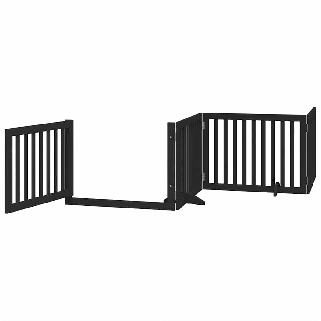 Barrière pour chien porte pliable 12 panneaux - Sensuri Maison