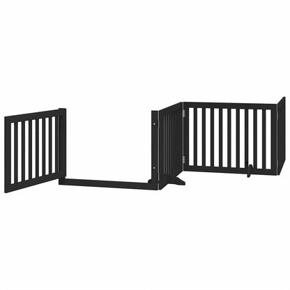 Barrière pour chien porte pliable 12 panneaux - Sensuri Maison