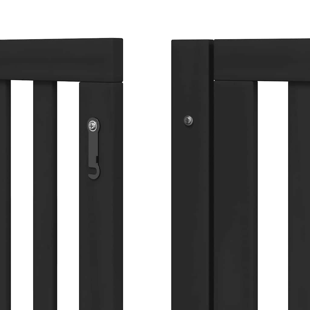 Barrière pour chien porte pliable 12 panneaux - Sensuri Maison