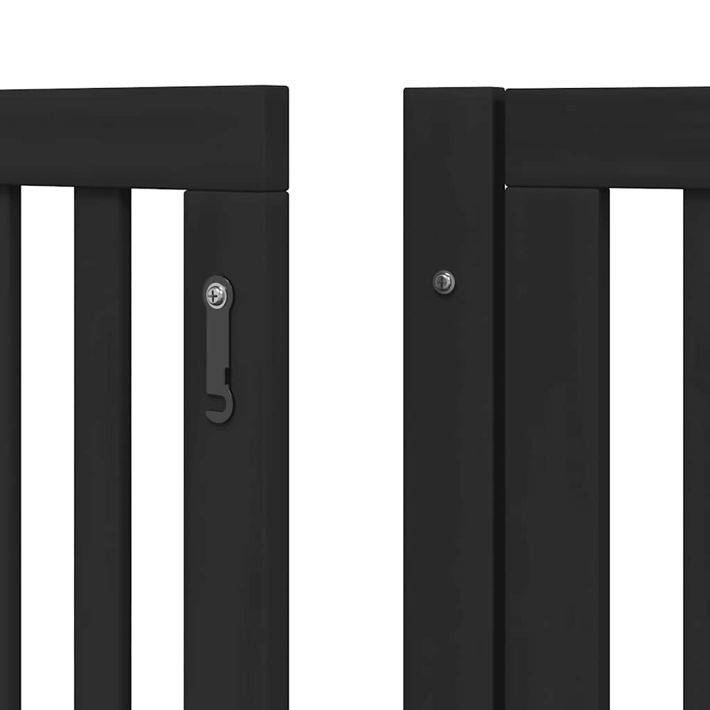 Barrière pour chien porte pliable 12 panneaux - Sensuri Maison