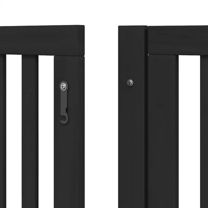 Barrière pour chien porte pliable 12 panneaux - Sensuri Maison