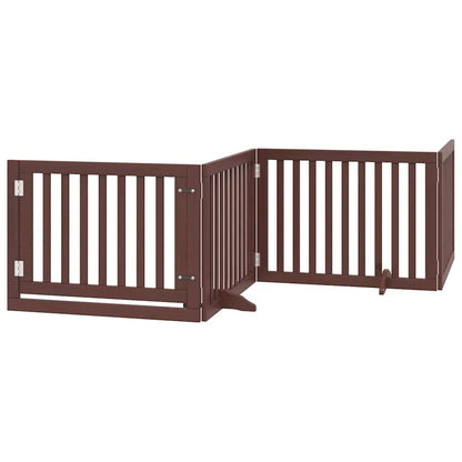 Barrière pour chien porte pliable 12 panneaux - Sensuri Maison