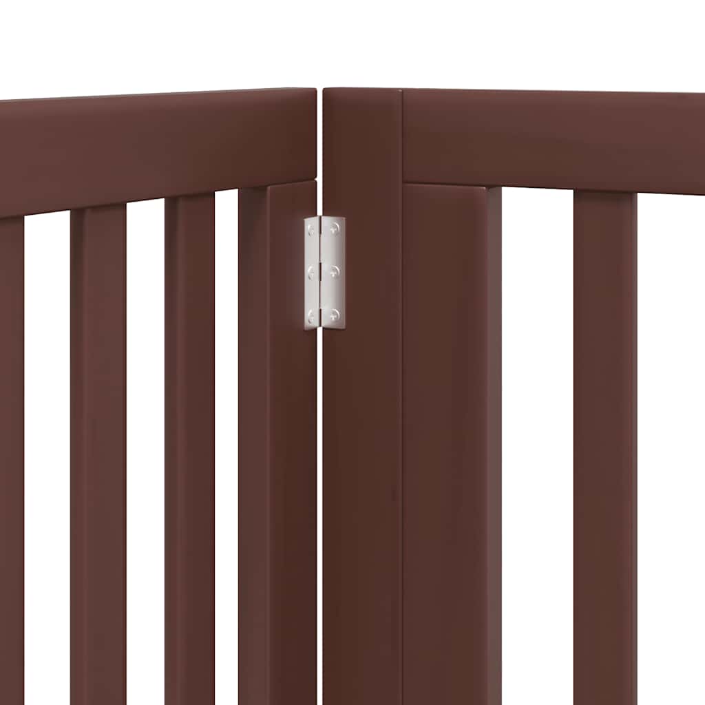 Barrière pour chien porte pliable 12 panneaux - Sensuri Maison