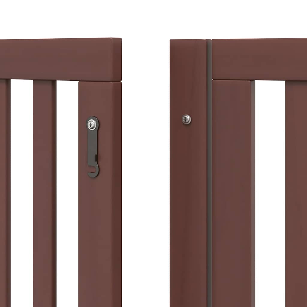 Barrière pour chien porte pliable 12 panneaux - Sensuri Maison