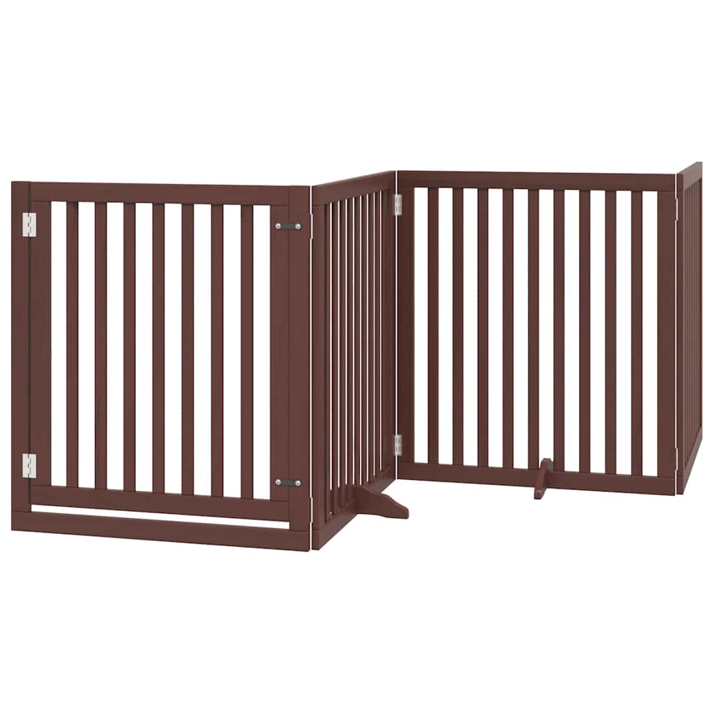 Barrière pour chien porte pliable 12 panneaux - Sensuri Maison