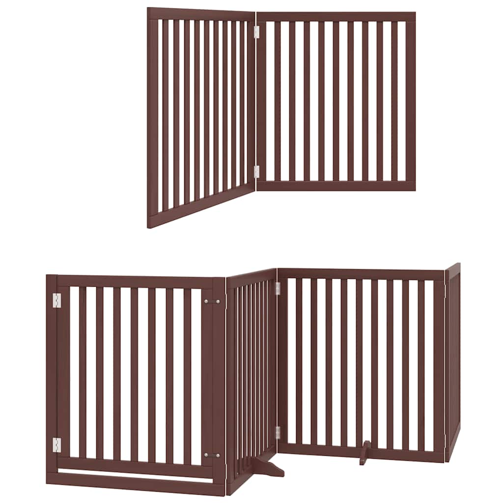 Barrière pour chien porte pliable 12 panneaux - Sensuri Maison