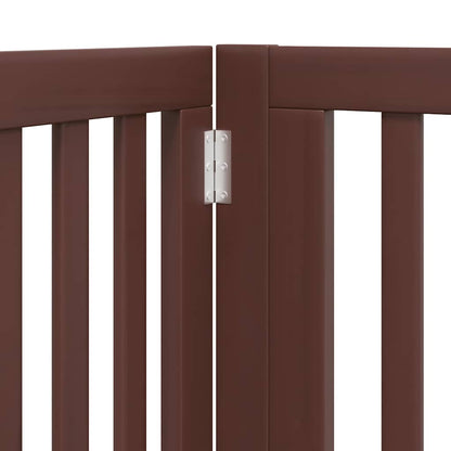 Barrière pour chien porte pliable 12 panneaux - Sensuri Maison