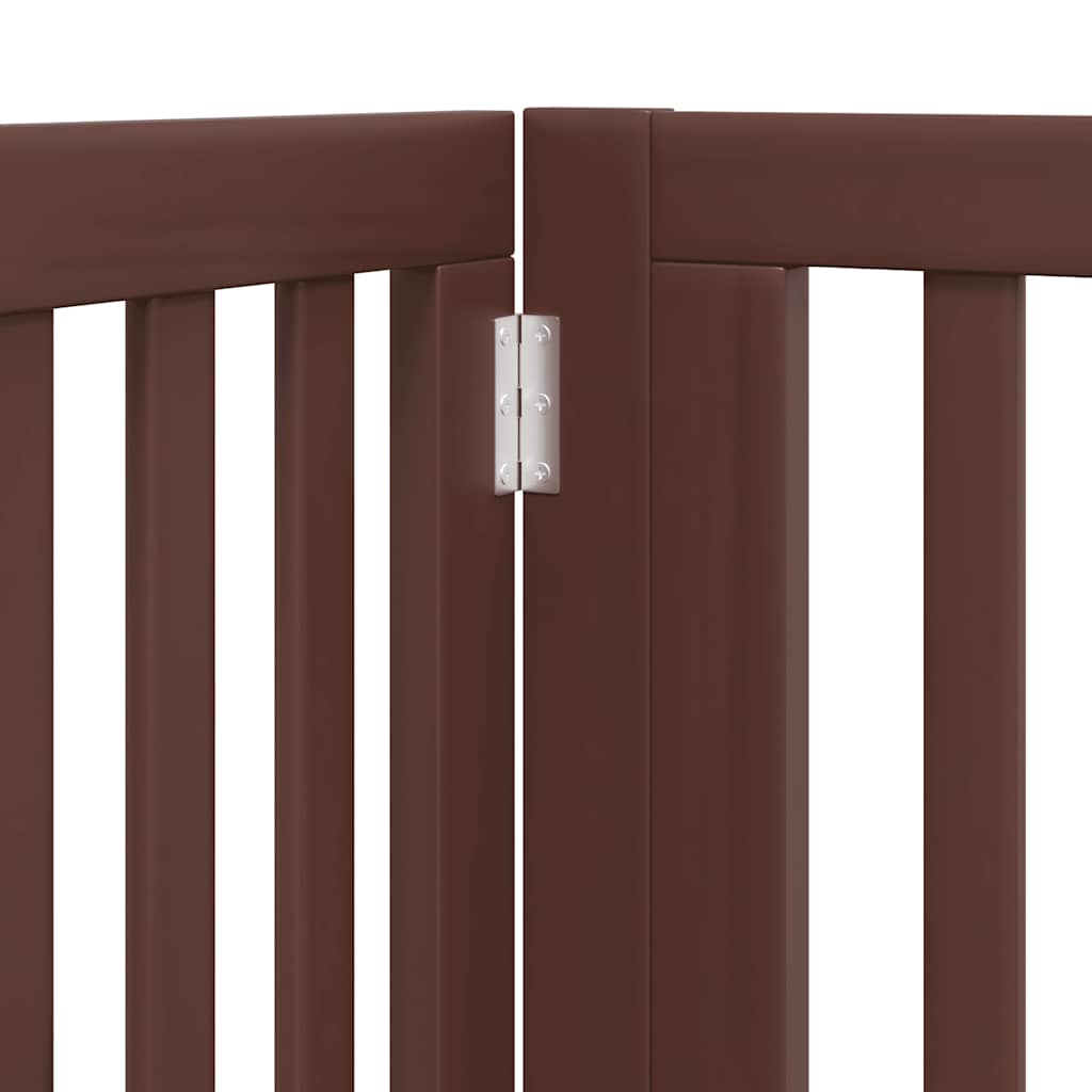 Barrière pour chien porte pliable 12 panneaux - Sensuri Maison