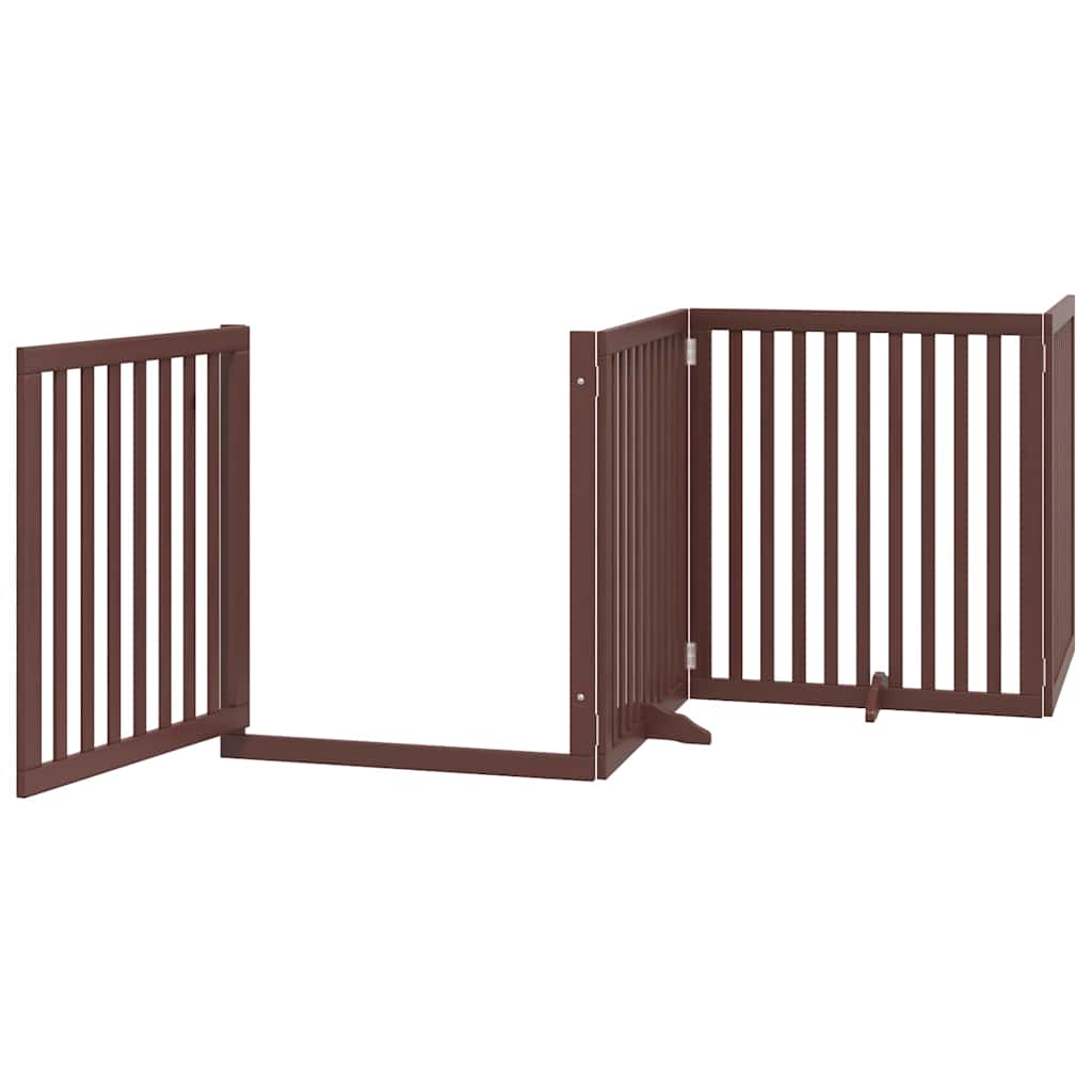 Barrière pour chien porte pliable 12 panneaux - Sensuri Maison