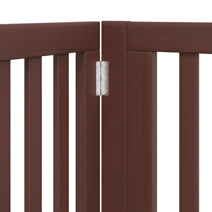 Barrière pour chien porte pliable 12 panneaux - Sensuri Maison