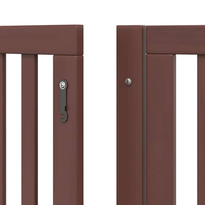 Barrière pour chien porte pliable 12 panneaux - Sensuri Maison