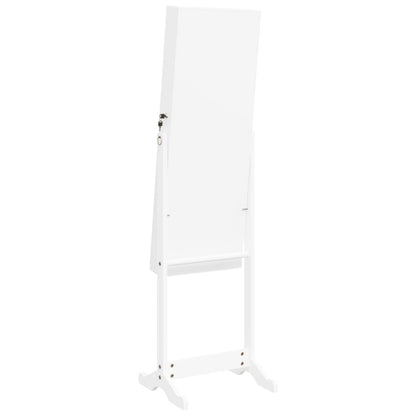 Armoire à bijoux miroir avec lumières LED sur pied - Imagem 6