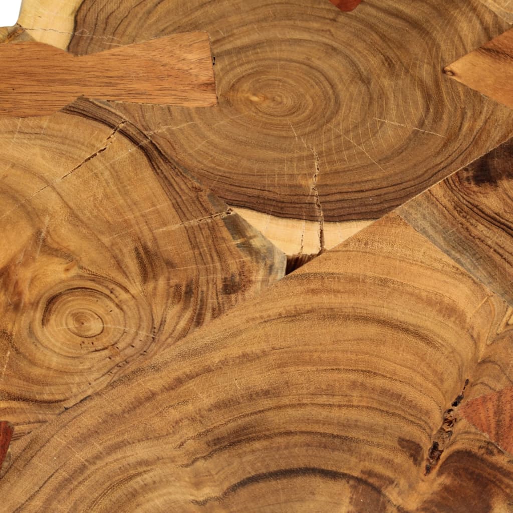 Table basse 36 cm 6 troncs bois d'acacia massif - Imagem 5