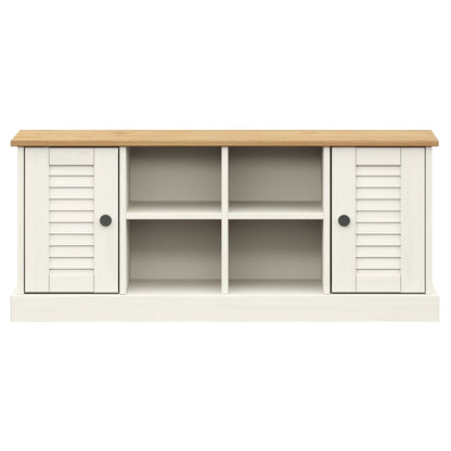 Banc à chaussures VIGO  106x35x45 cm bois massif de pin - Imagem 4