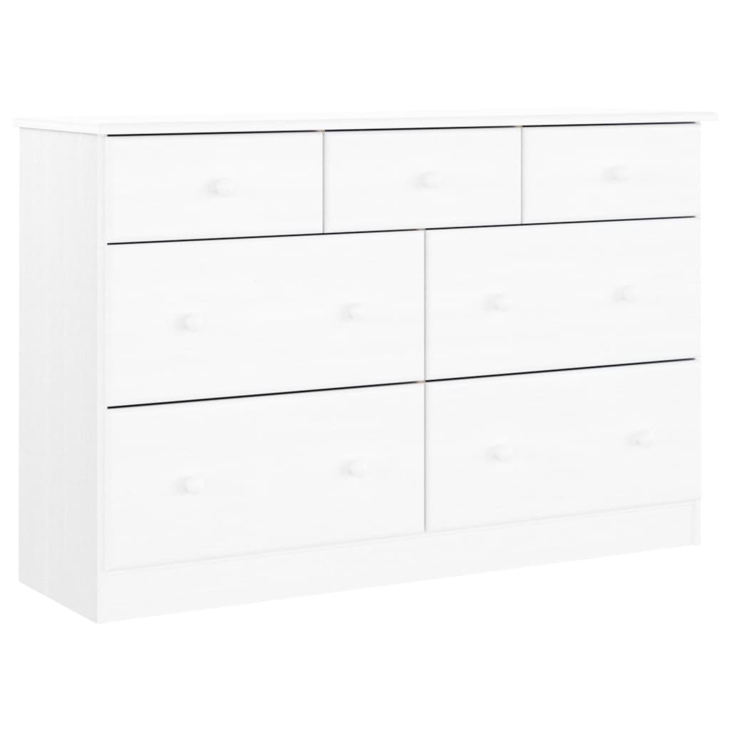 Commode ALTA  112x35x73 cm bois massif de pin - Imagem 2