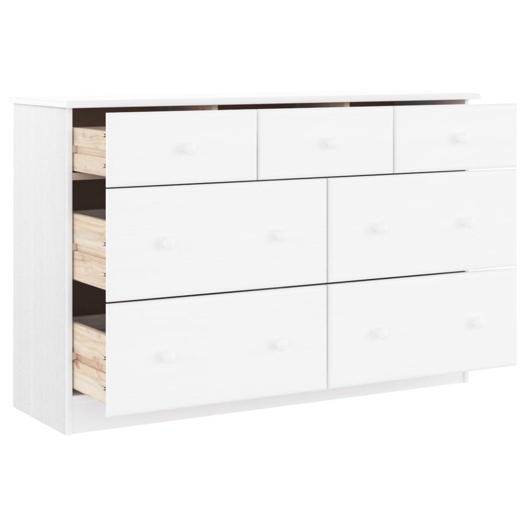 Commode ALTA  112x35x73 cm bois massif de pin - Imagem 3