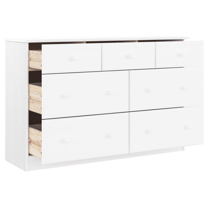 Commode ALTA  112x35x73 cm bois massif de pin - Imagem 3