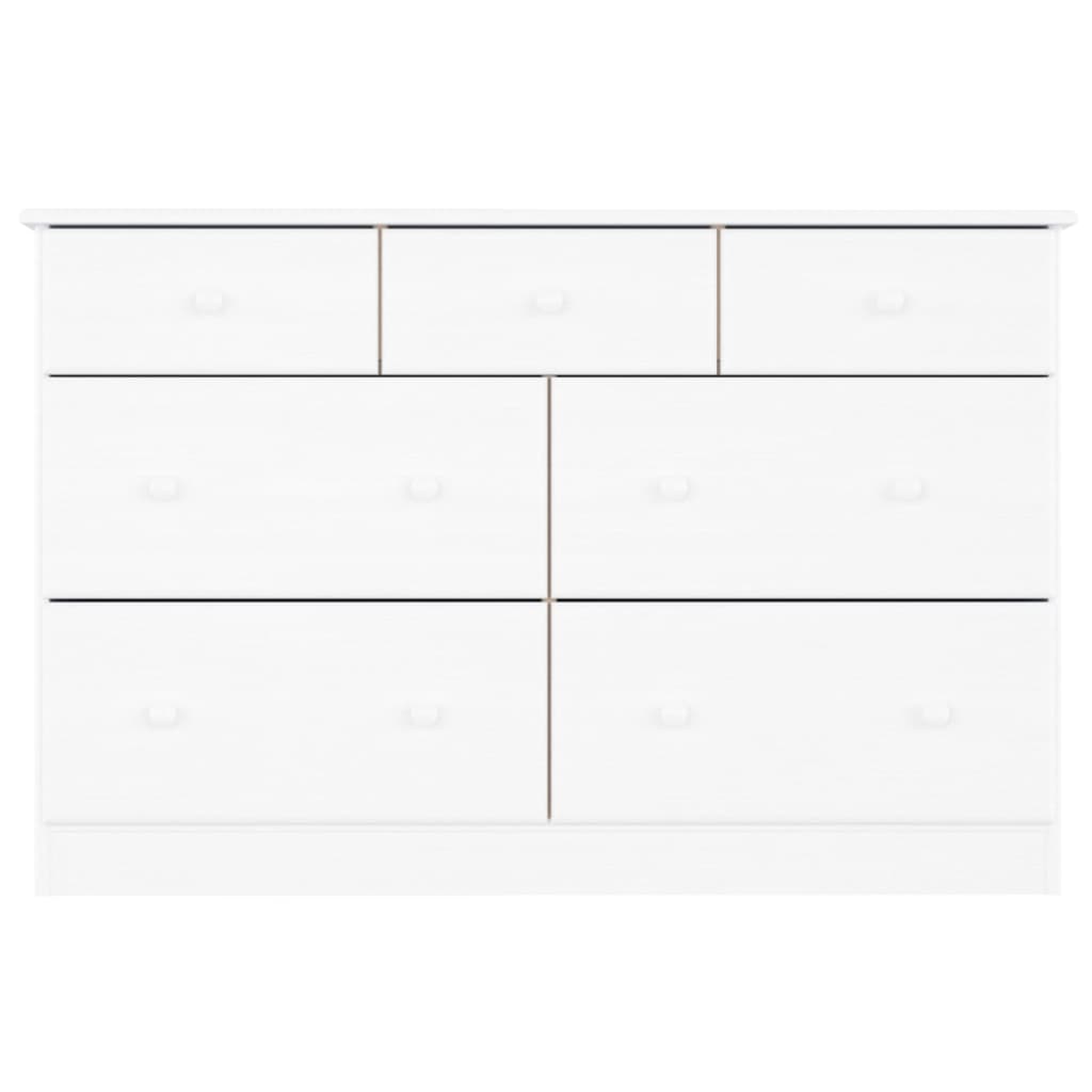 Commode ALTA  112x35x73 cm bois massif de pin - Imagem 4