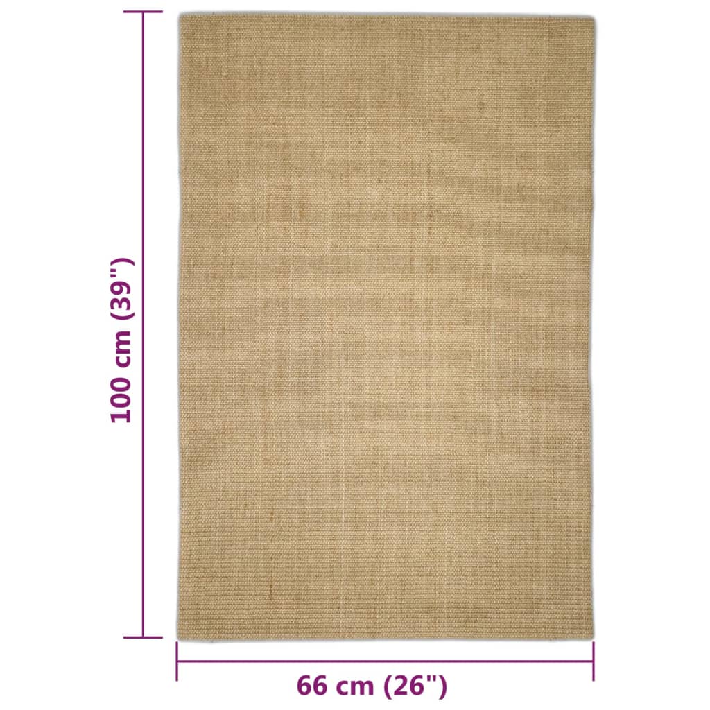 Tapis en sisal pour griffoir - 100x300 cm - Sensuri Maison