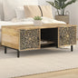 Table basse 100x54x40 cm bois de manguier massif - Imagem 1