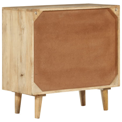Armoire à tiroirs 70x35x70 cm bois massif de manguier - Imagem 5