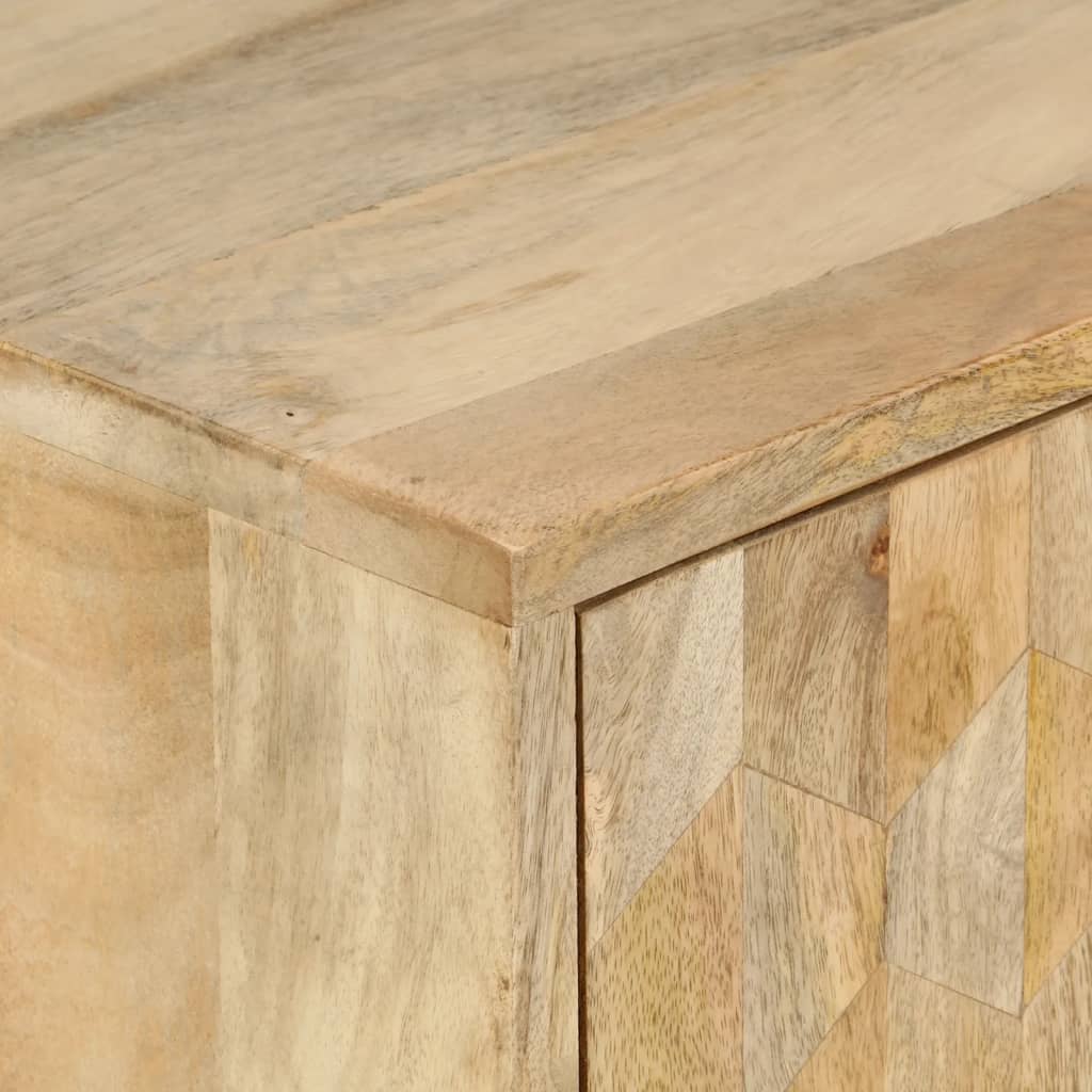 Armoire à tiroirs 70x35x70 cm bois massif de manguier - Imagem 6