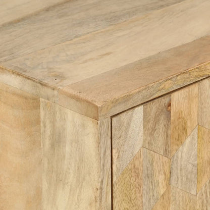 Armoire à tiroirs 70x35x70 cm bois massif de manguier - Imagem 6