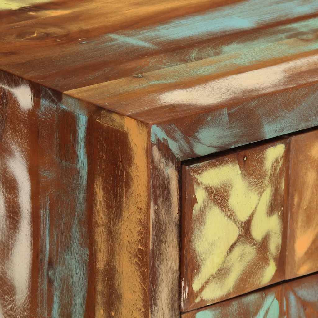 Armoire à tiroir  70x35x70 cm bois de récupération - Imagem 6