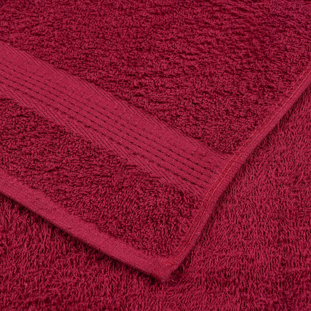 Ensemble de serviettes FROGN 8 pcs bordeaux 360 g/m² - Imagem 6