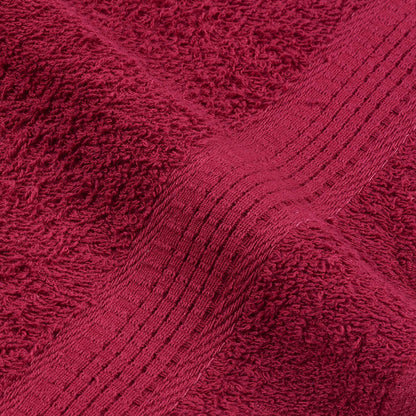 Ensemble de serviettes FROGN 8 pcs bordeaux 360 g/m² - Imagem 7