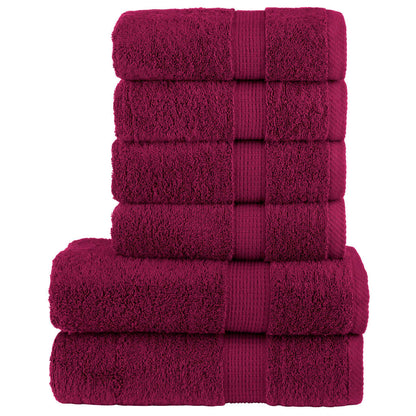Ensemble de serviettes de qualité supérieure - 6 pcs - Sensuri Maison