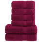 Ensemble de serviettes de qualité supérieure - 6 pcs - Sensuri Maison