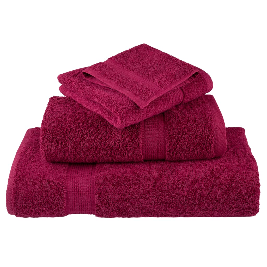 Ensemble de serviettes de qualité supérieure - 6 pcs - Sensuri Maison
