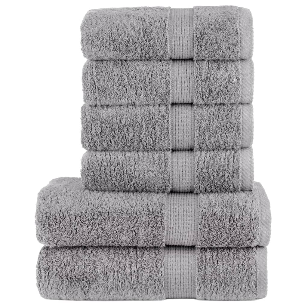 Ensemble de serviettes de qualité supérieure - 6 pcs - Sensuri Maison