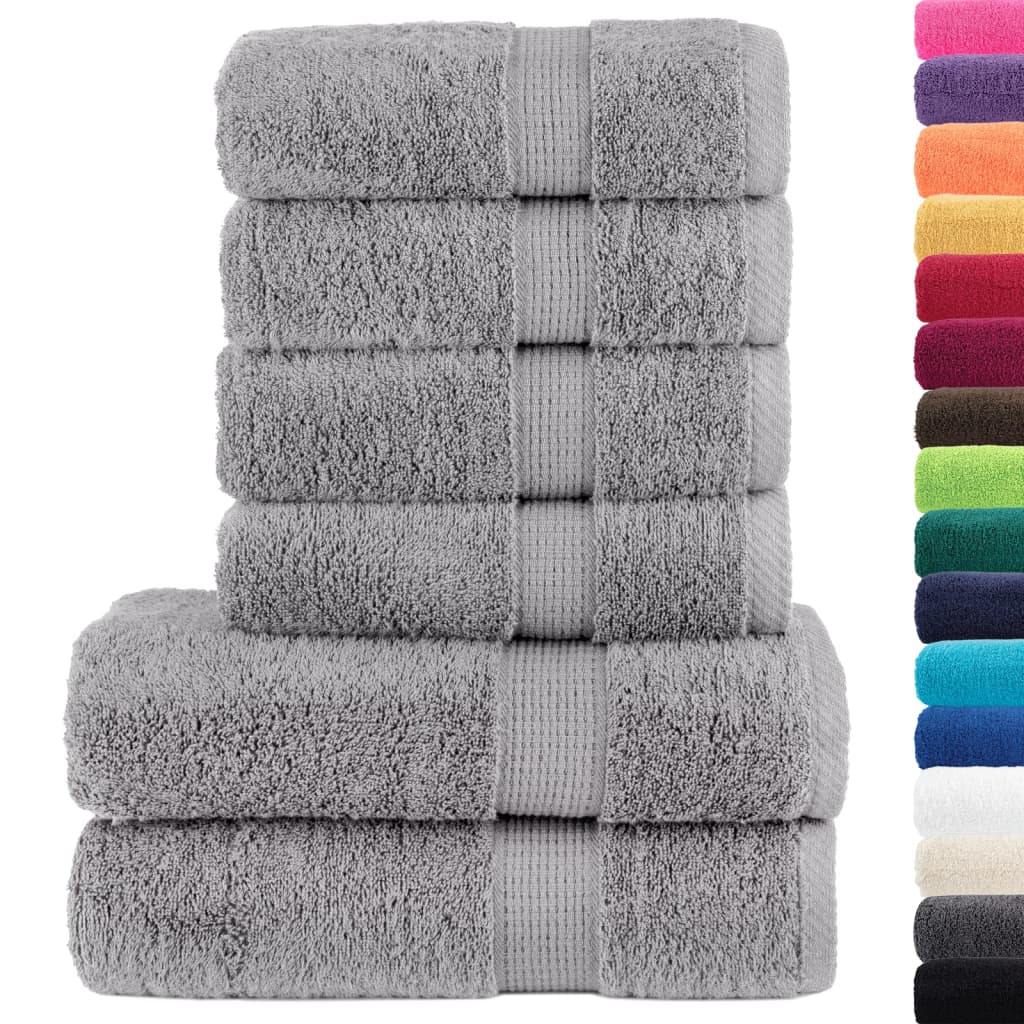 Ensemble de serviettes de qualité supérieure - 6 pcs - Sensuri Maison