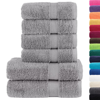 Ensemble de serviettes de qualité supérieure - 6 pcs - Sensuri Maison