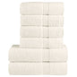 Ensemble de serviettes de qualité supérieure - 6 pcs - Sensuri Maison