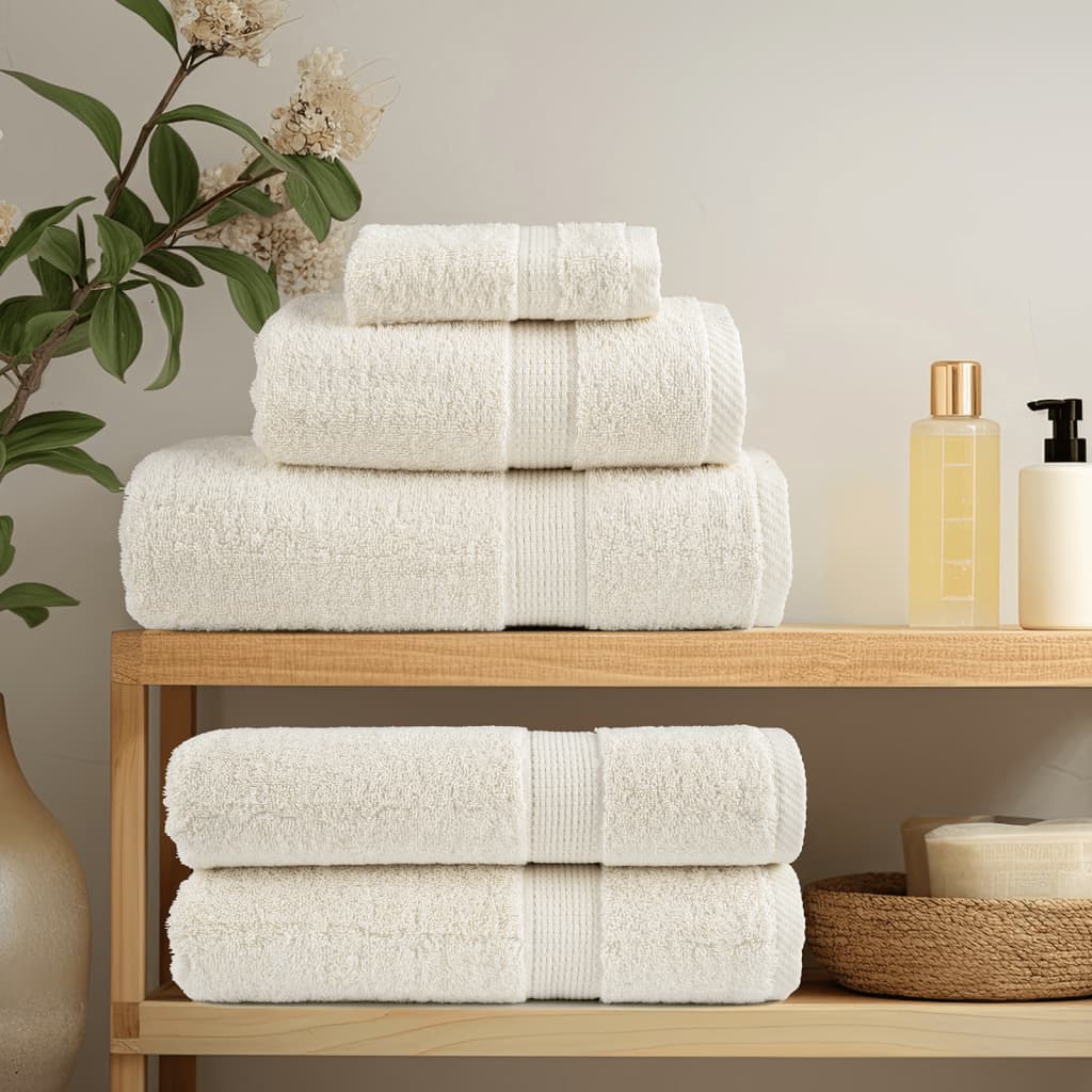 Ensemble de serviettes de qualité supérieure - 6 pcs - Sensuri Maison