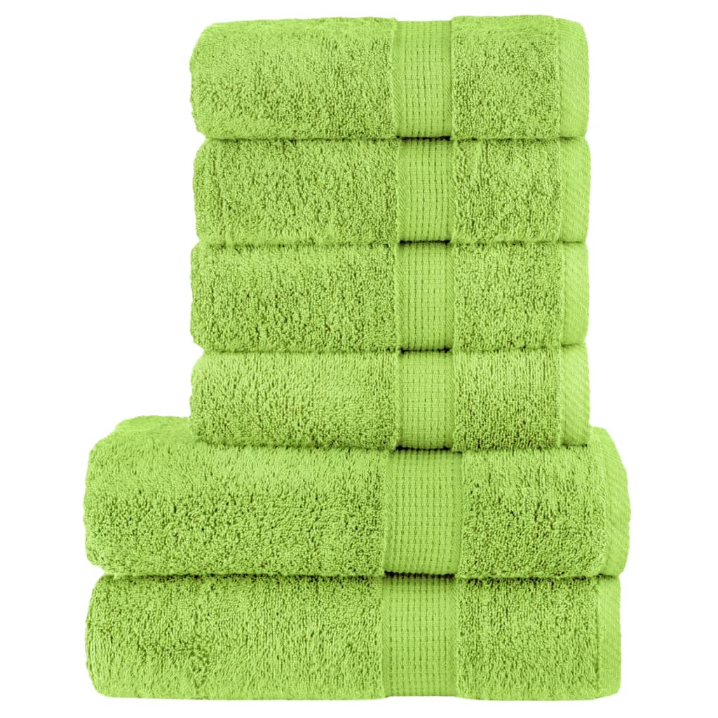 Ensemble de serviettes de qualité supérieure - 6 pcs - Sensuri Maison