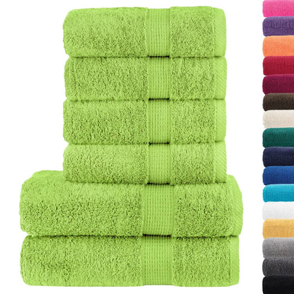 Ensemble de serviettes de qualité supérieure - 6 pcs - Sensuri Maison