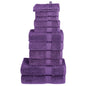 Ensemble de serviettes - 12 pcs -Sensuri Maison