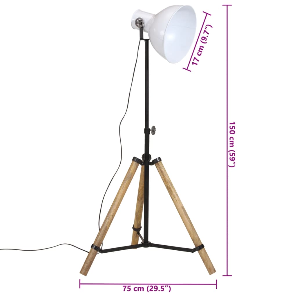 Lampadaire 25 W  75x75x90-150 cm E27 - Imagem 11