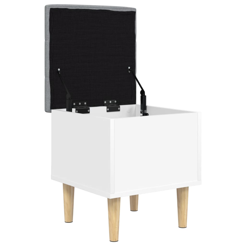 Banc de rangement  42x42x46 cm bois d'ingénierie - Imagem 4